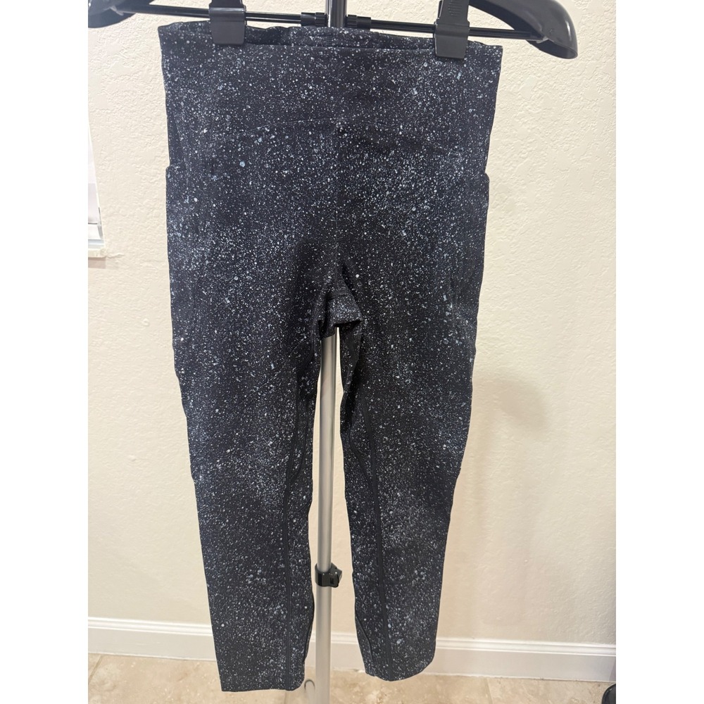 Lululemon‎ Wunder Under Leggings Galaxy Speckled Size 6 Fitness Yoga Athleisure